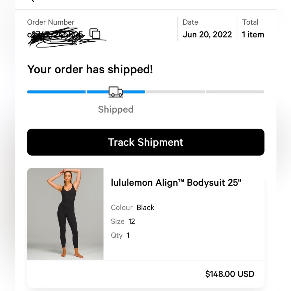 Lululemon align bodysuit